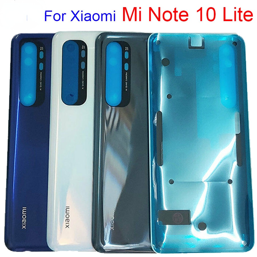 Bìa Mới 6.47"Ốp Điện Thoại Mặt Kính Cho Xiaomi Mi Note 10 Lite M2002F4LG Mi Note10 Lite