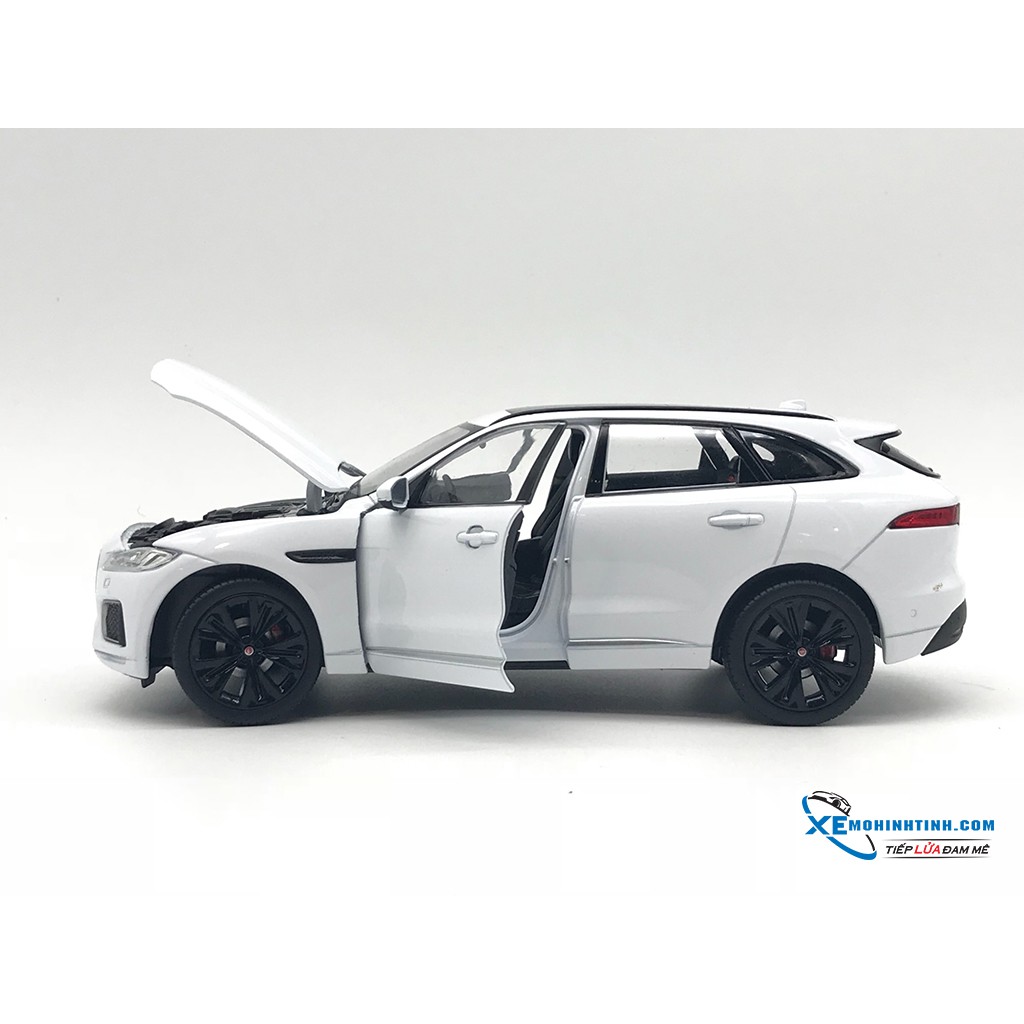 XE MÔ HÌNH TĨNH Jaguar F-Pace WELLY 1:24 (Trắng)