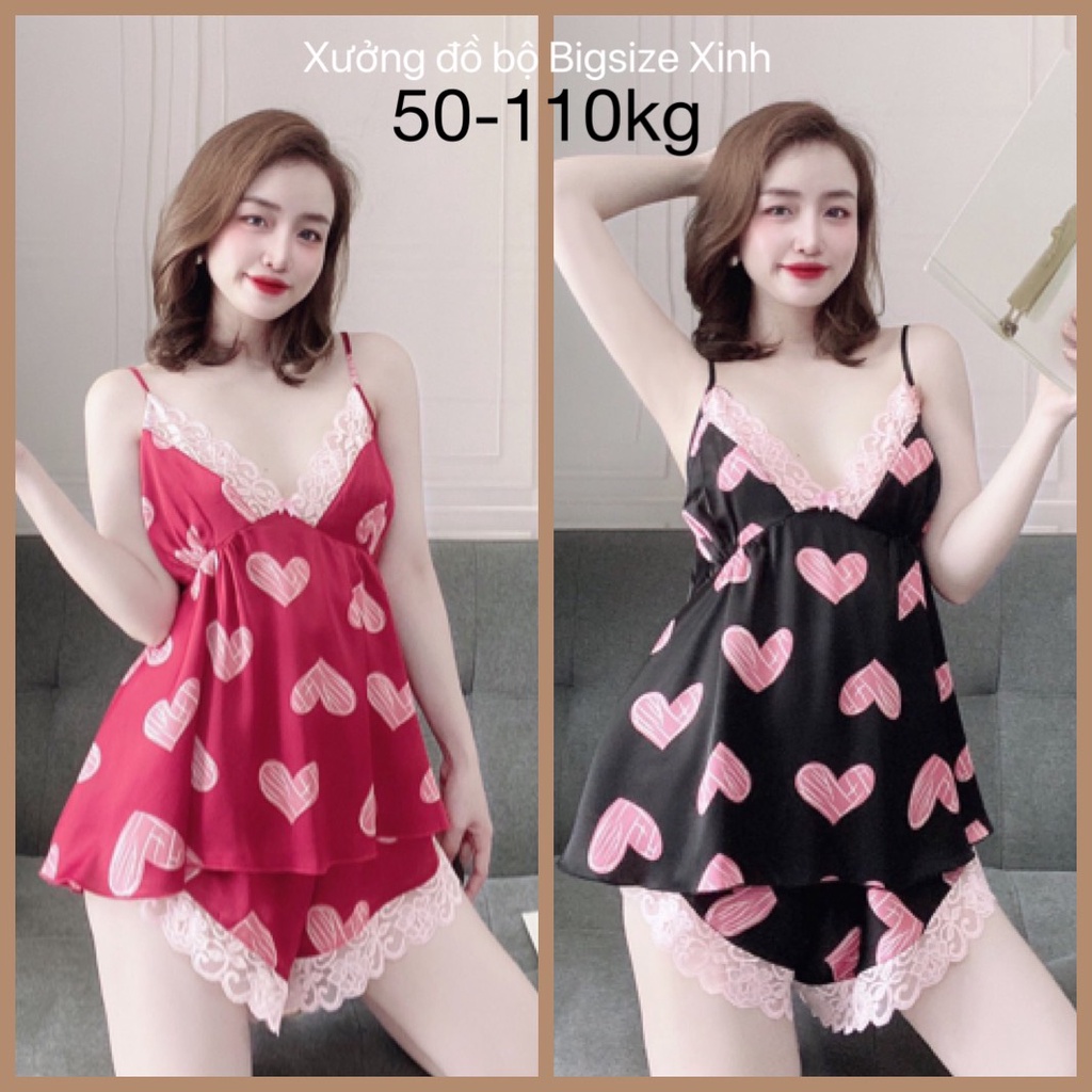 (50-110kg) Đồ Ngủ sexy bigsize mặc nhà quyến rũ  dành cho nữ 50-110kg | WebRaoVat - webraovat.net.vn