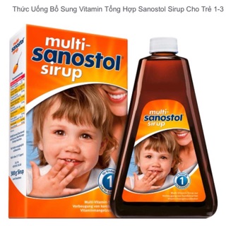 Vitamin tổng hợp Sanostol nội địa Đức