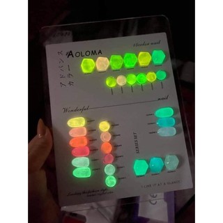 Sét sơn gel màu neon phản quang