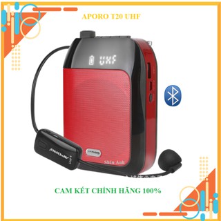 [CHÍNH HÃNG] Máy trợ giảng APORO T20 UHF không dây bluetooth 💝💝 KÈM ẢNH THẬT💝💝 dành cho giáo viên