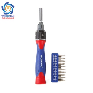 Bộ tua vít 12 chi tiết workpro w021178