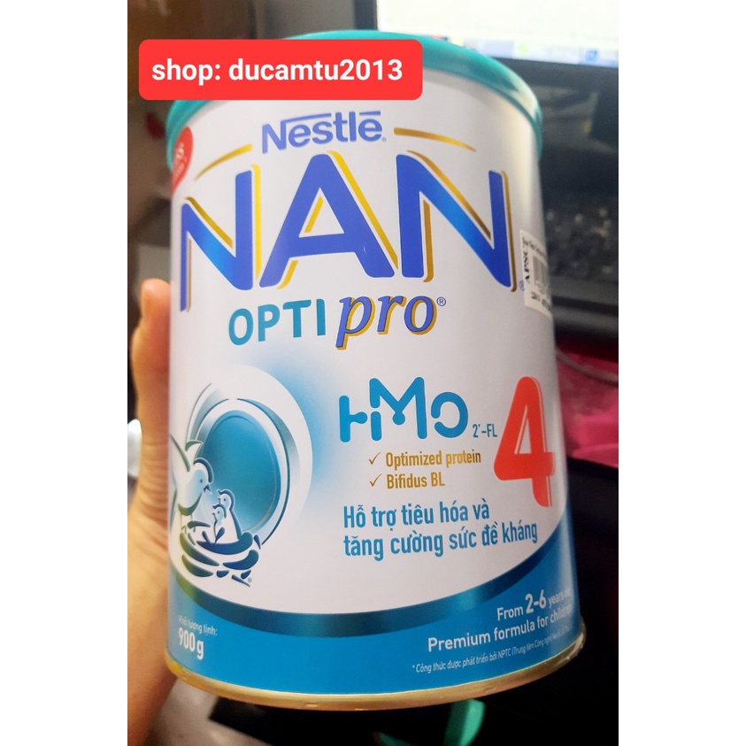 Sữa Bột Nestle NAN Optipro 4 (900g) HSD 2-2025