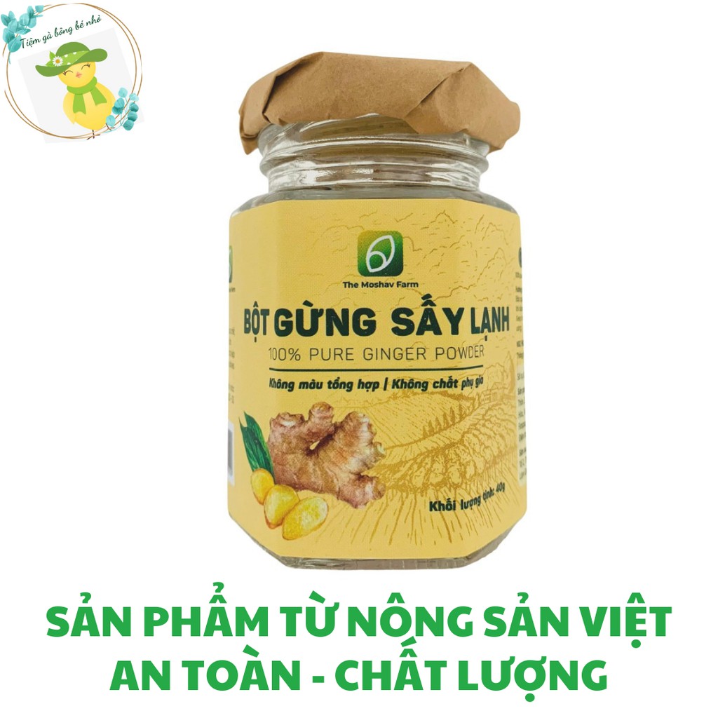 Combo Giải Cảm Tăng Sức Đề Kháng Thải Độc Cơ Thể The Moshav Farm