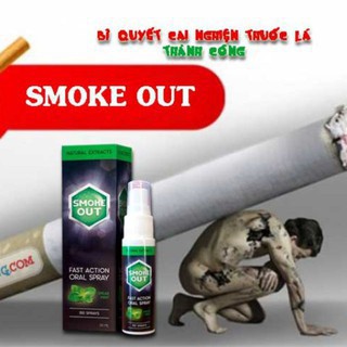 Xịt cai thuốc lá nga Smoke out PM11 - Bini