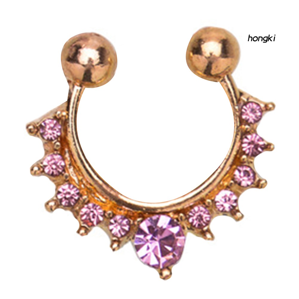 Khuyên Mũi Đính Đá Thời Trang Cho Nữ