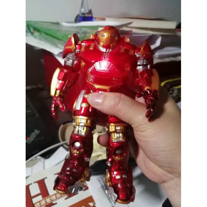 [MHĐ] Mô hình Iron man Hulkbuster cử động có đèn MK44 - Avengers