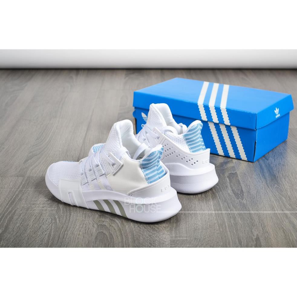 [Chính Hãng] GIÀY ADIDAS EQT BASKETBALL WHITE ASH BLUE . 2020 new . 2020 ️🥇 New new . ¹