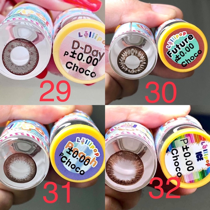 Các mẫu lens chocolate HOT size to_không độ (FREE SHIP)