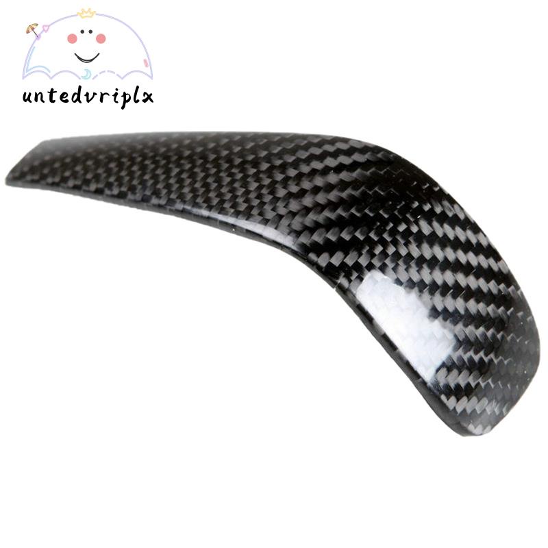 Miếng Dán Tay Cầm Cần Gạt Số Chất Liệu Sợi Carbon Cho Xe Hơi BMW 1 3 Series E90 E92 E87 X1 E84