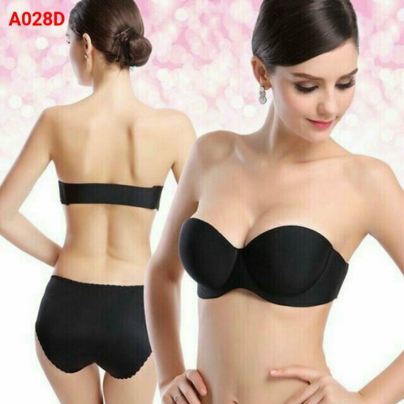 [ Hot Hít ] Áo Lót Nữ Đúc Su Dây Rút Điều Chỉnh Giúp Nâng Ngực Tặng Kèm Dây Trong Bản Lưng SL