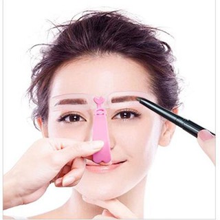 Set 4 Khuôn Kẻ Lông Mày Cầm Tay