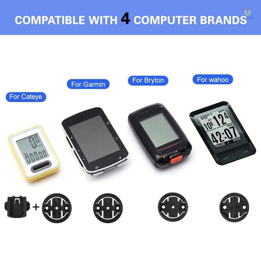 Giá Đỡ Gắn Nắp Xe Đạp Có Thể Điều Chỉnh Với 4 Đầu Chuyển Đổi Cho Garmin Bryton / Cateye / Wahoo