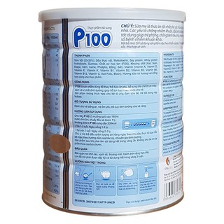 [CHÍNH HÃNG] Sữa P100 900g Date Mới Nhất