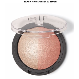 Bảng bắt sáng và má hồng ELF baked highlight and blush