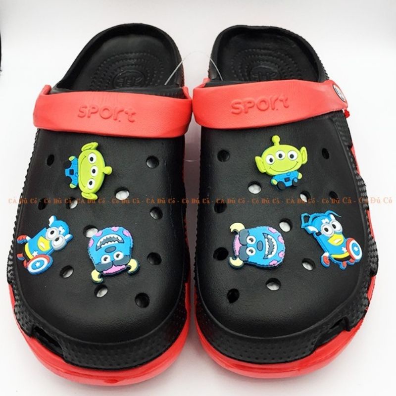 (Xả lỗ) Dép Sục Siêu Nhẹ Đế Massage Có Lỗ Đi Biển, Đi Trời Mưa | BigBuy360 - bigbuy360.vn