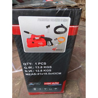 Máy rửa xe hikari hk-h3, madein thái lan, màu đỏ tươi - h3