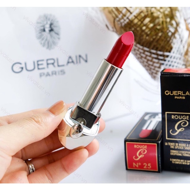 Son Phi Thuyền Guerlain Rouge N25 - Son Phi thuyền 25