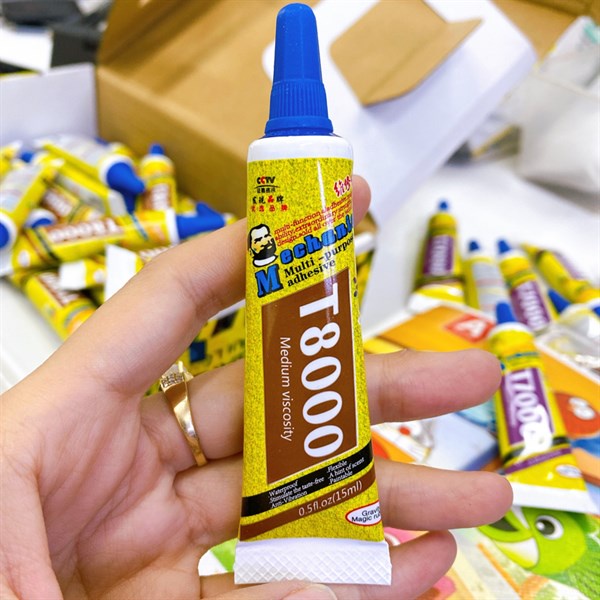Keo dán màn hình, mặt kính, dán kính camera, dán nắp lưng điện thoại 15ml, 50ml iStick, Mechanic