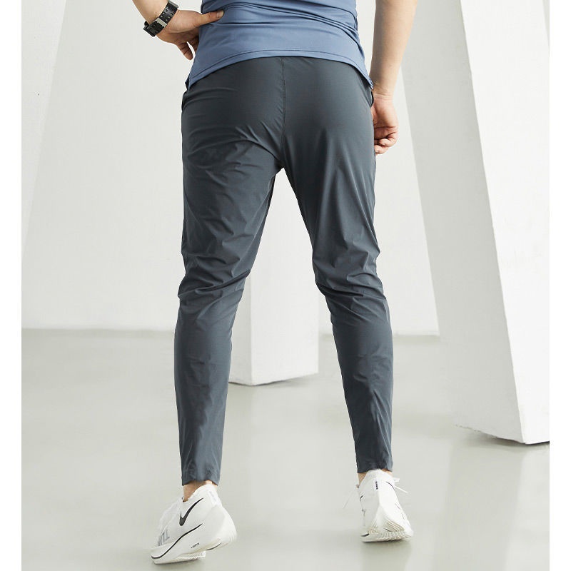 Quần Legging Thể Thao Bằng Lụa Mát Thời Trang Mùa Hè Dành Cho Nam