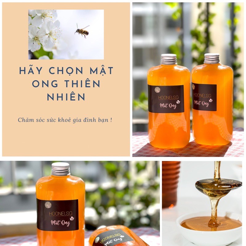 [ Freeship ] MẬT ONG HOA CÀ PHÊ - 500ml nguyên_chất