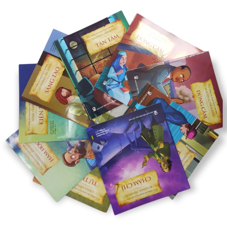 Sách - Truyện những câu chuyện truyền cảm hứng (Bộ 10 cuốn)