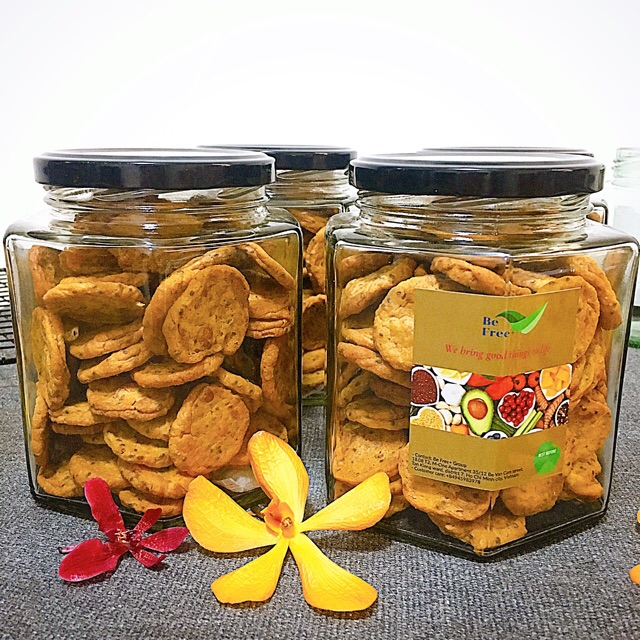 Healthy Cookies khoai lang yến mạch không đường 200gr