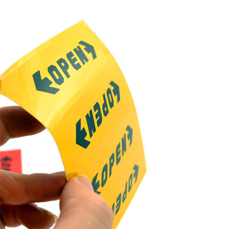 Sticker họa tiết cảnh báo chuyên dụng trang trí cho cửa ô tô