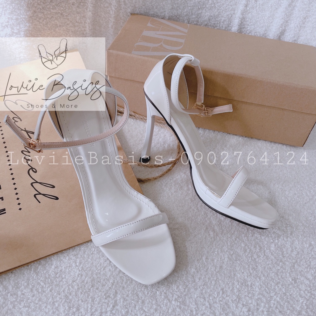 SANDAL CAO GÓT LOVIIEBASICS - GIÀY THỜI TRANG ĐẾ ĐÚP 10 PHÂN QUAI MẢNH THỜI TRANG G200207 G220646