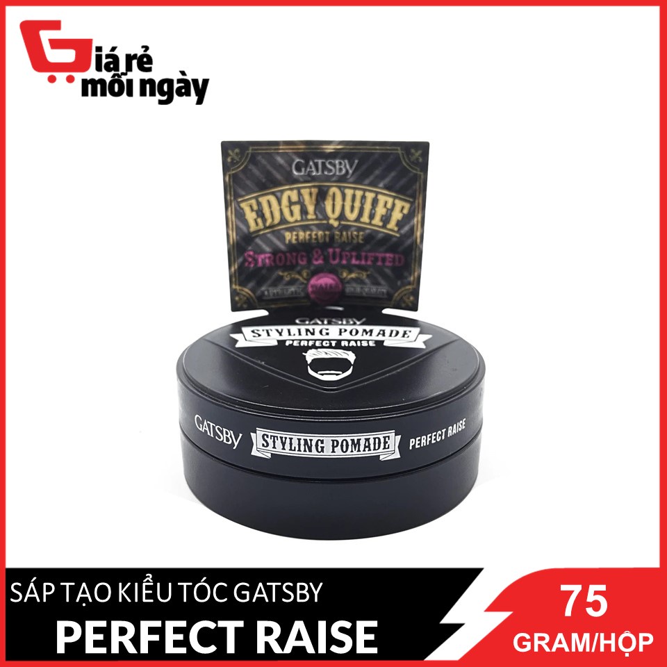 Sáp tạo kiểu tóc Gatsby Styling Pomade Perfect Raise 75g