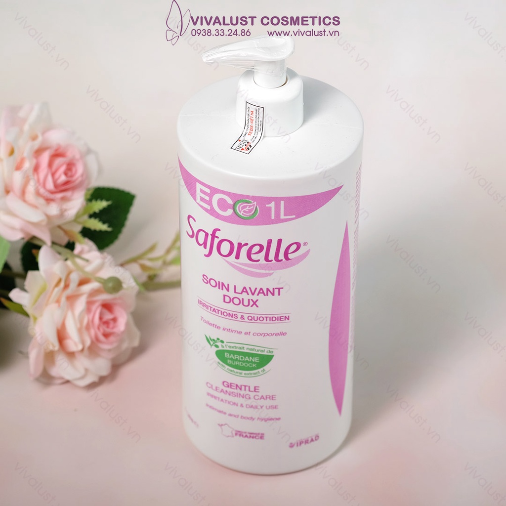 Dung Dịch Vệ Sinh SAFORELLE Gentle Cleansing Care (1 lít)