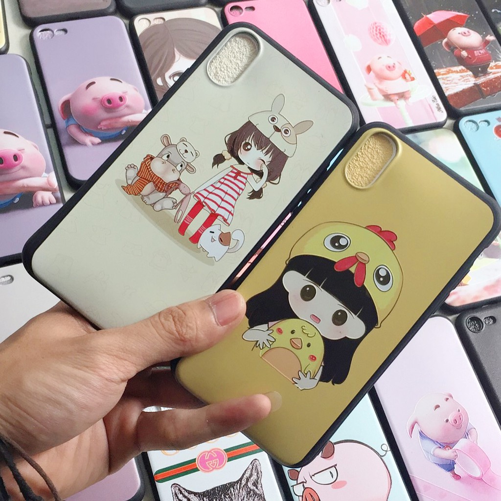 ỐP DẺO VIỀN ĐEN  CHO IPHONE 5/5S/SE IN NỔI 3D