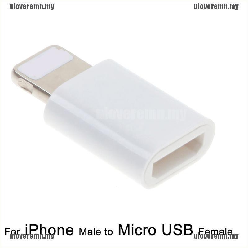 Đầu Chuyển Đổi Từ Iphone Sang Micro Usb Cái