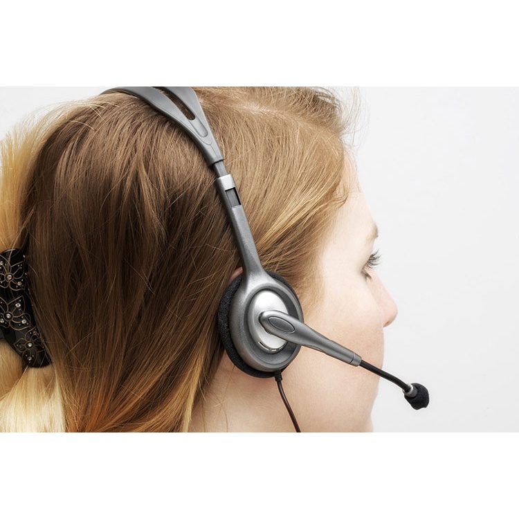 Tai nghe chụp tai Logitech H111  / H110 - Âm thanh nổi - BH 12T