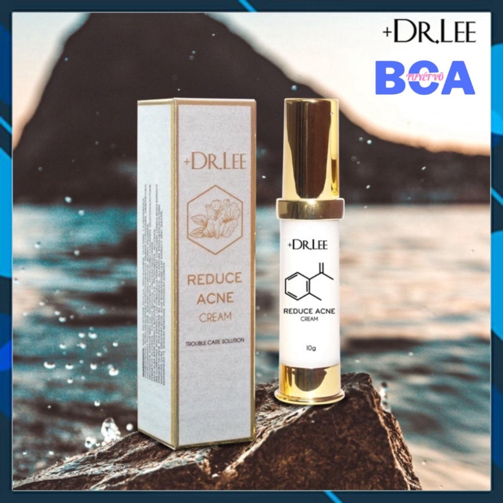 Kem khô đầu mụn đẩy nhân mụn, mờ thâm +Dr.Lee Reduce Acne Cream - cam kết thay đổi sau một liệunh