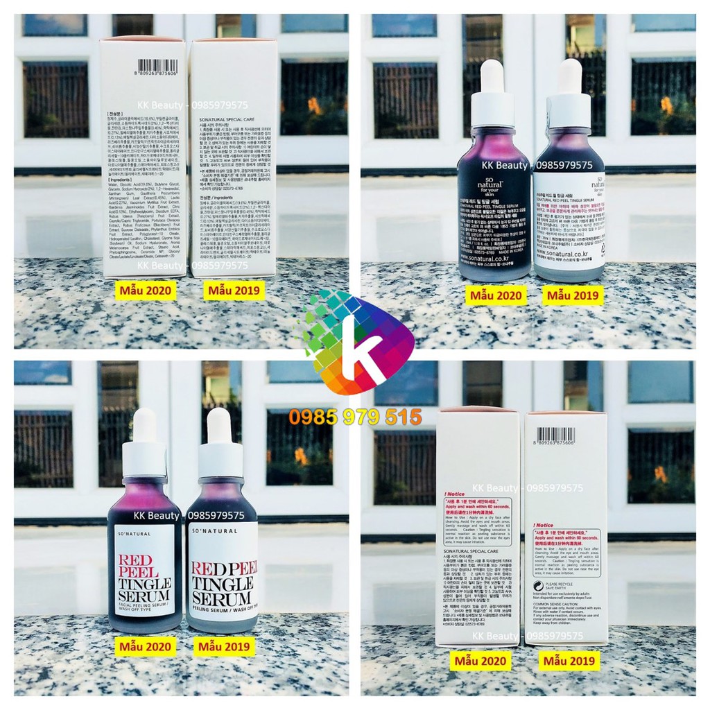 (MẪU MỚI) Thay da sinh học Red Peel Tingle Serum / RedPeel 35ml / 20ml | Thế Giới Skin Care
