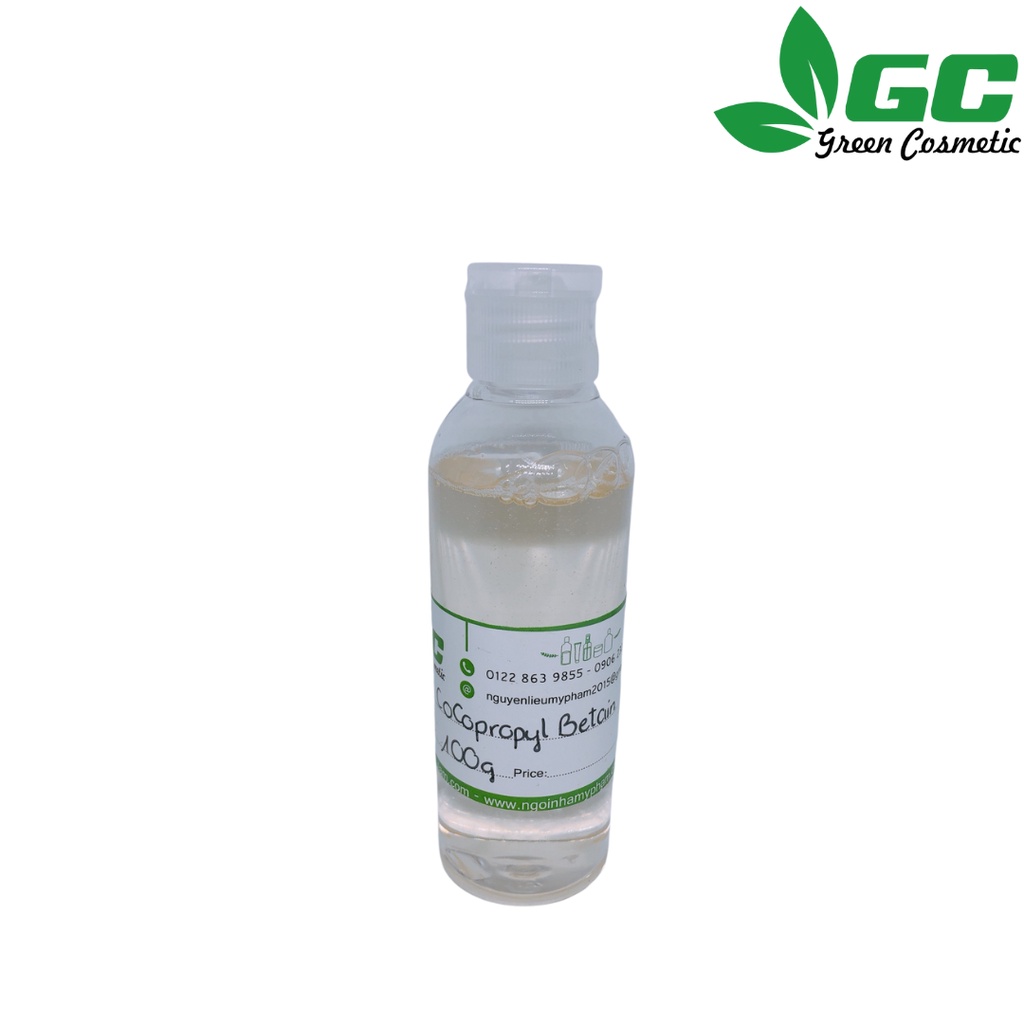 Cocobetain - CAB - Chất tạo bọt dịu nhẹ - Nguyên liệu mỹ phẩm - Greencosmetic 100G