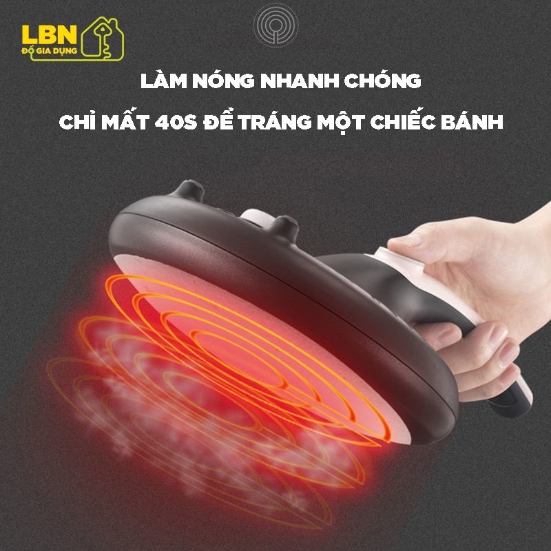 MÁY LÀM VỎ BÁNH CREP BEAR SẴN