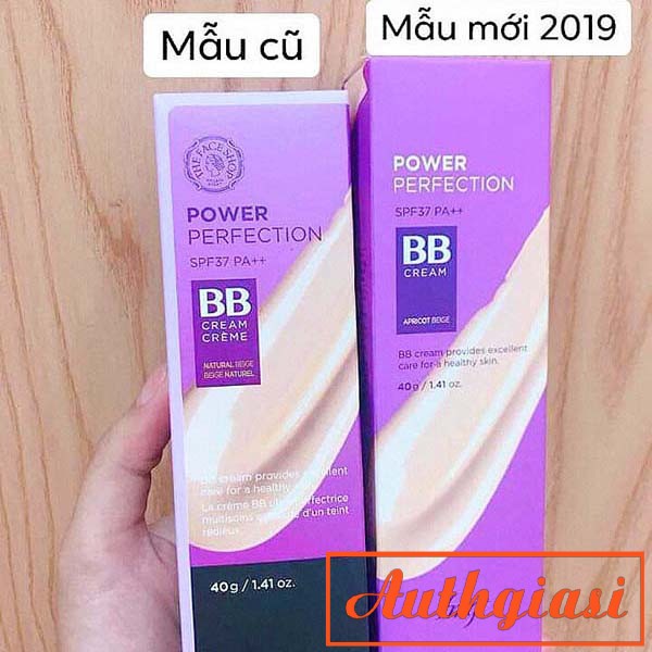 Kem nền đa năng The Face Shop BB Cream Face it Power Perfection BB tím TFS fmgt 20-40g | BigBuy360 - bigbuy360.vn