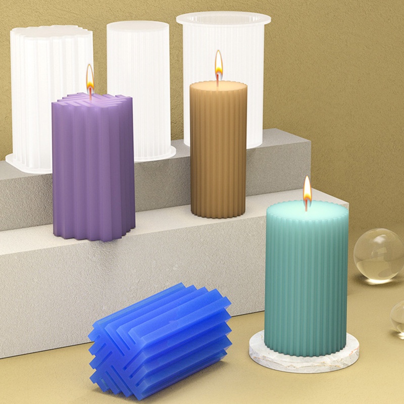 Khuôn Nhựa Hình Trụ Làm Đất Sét Thủ Công DIY