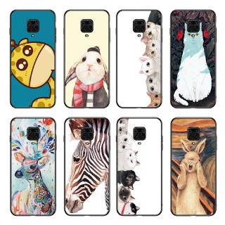 Ốp điện thoại TPU dẻo hình thỏ đáng yêu cho Xiaomi Redmi Note 9S / Note 9 Pro Max / Note 8 Pro