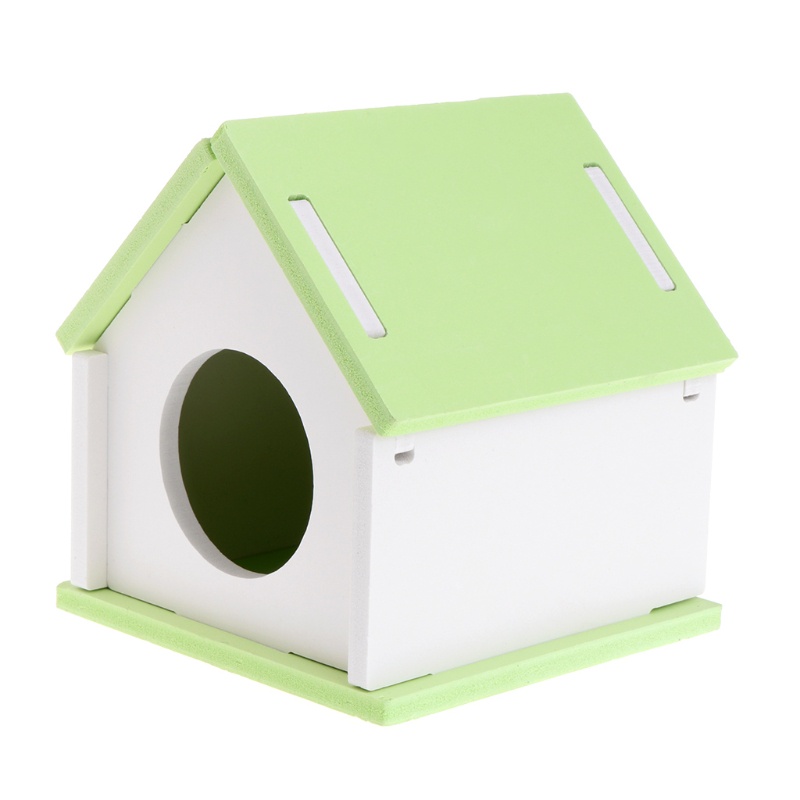 Tổ ngủ bằng gỗ cho thú cưng nhỏ chuột hamster/sóc