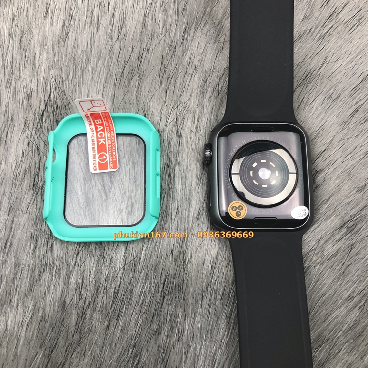 [Case Apple Watch Seri7] Ốp bảo vệ Apple Watch Series 7, đồng hồ T500, T500+, HW22 Pro, W26... size 41/45mm