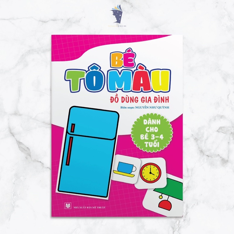 Sách- Bộ 8 Cuốn Tô Màu Bé Học IQ