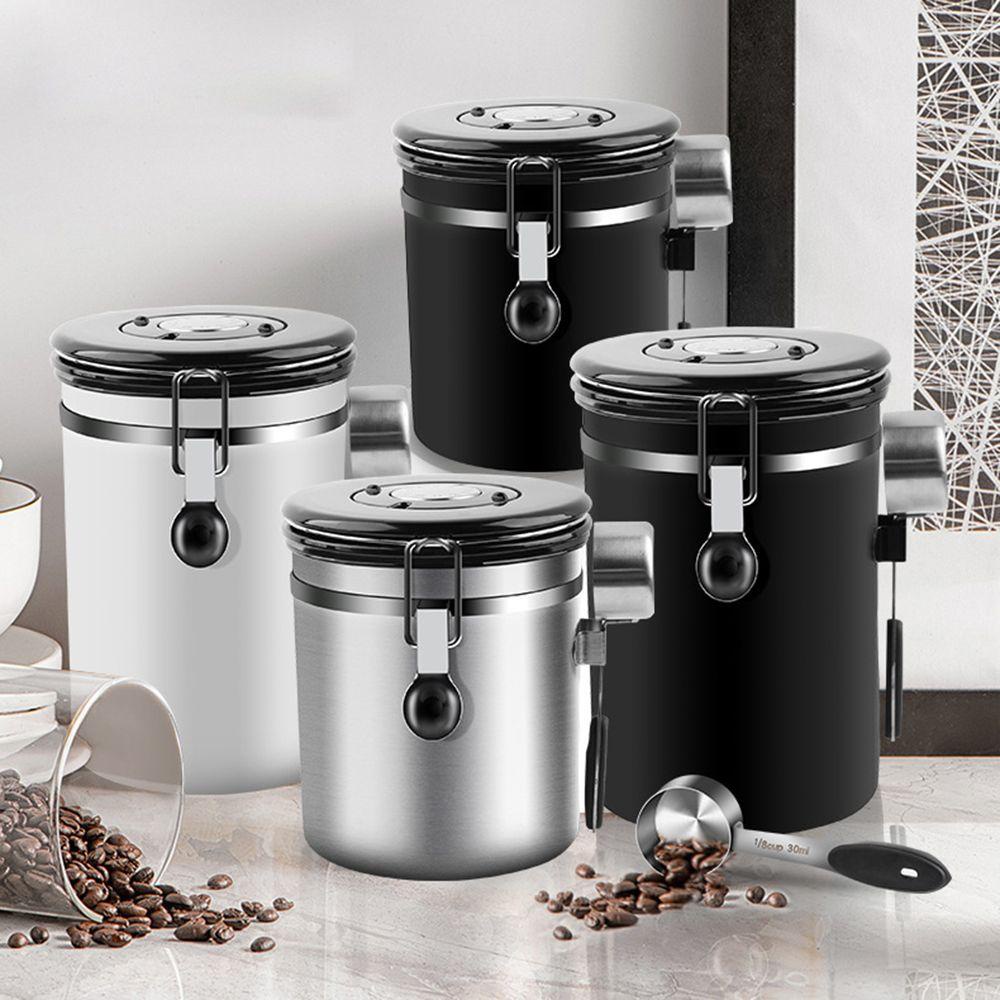 Hộp Đựng Cà Phê Bột Trà Cà Phê 18 / 26OZ Kín Khí Kèm Muỗng Đo Lường