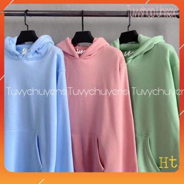 ❤KÈM VIDEO❤Áo hoodie nỉ trơn basic
