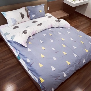 Set chăn ga gối 100% cotton hàng nhập