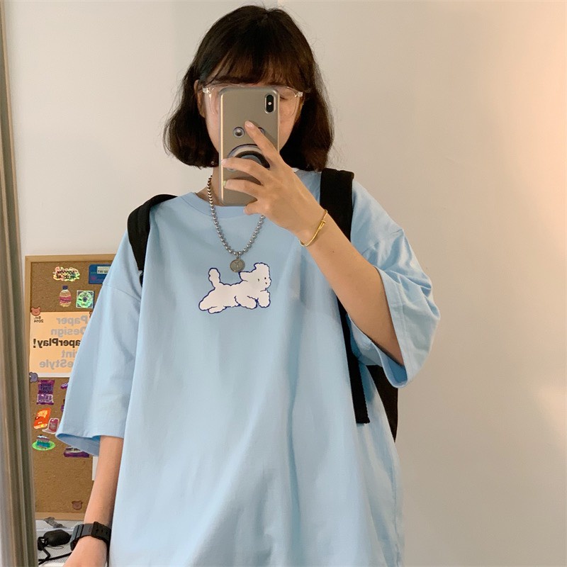 Áo thun tay lỡ form rộng unisex Neko.sg ATL315