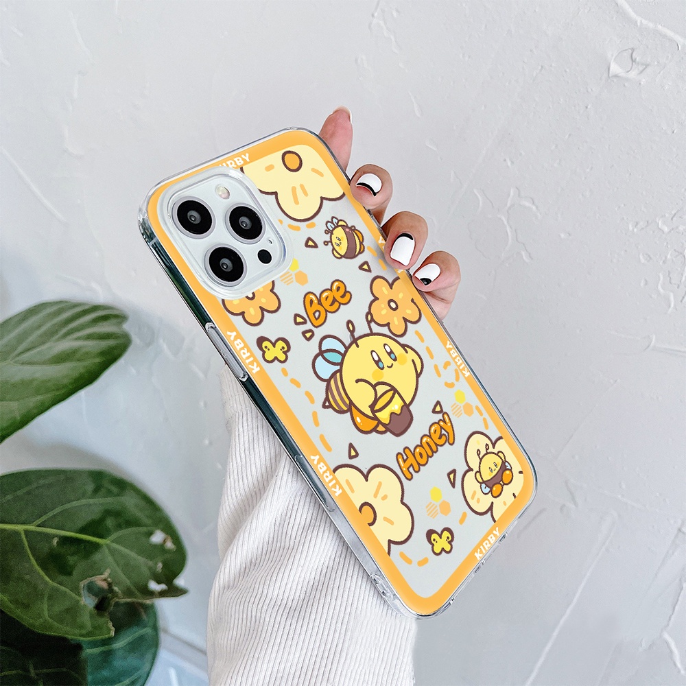 Ốp Điện Thoại Tpu Mềm Chống Sốc In Hình Chú Ong Dễ Thương Cho iPhone 11 12 13 pro max XS X XR XSMax 7 8 6 6s plus 5 4 SE 2020